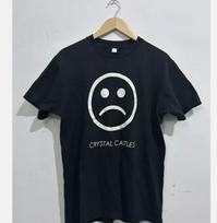 2011 Crystal Castles Sad Face Tee Alice Glass 1st Black 2side T-shirt S-5XL XXXL