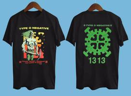 Type O Negative Beg To Serve Black 2 Side All Size T-Shirt XXL