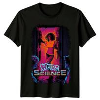 Weird Science (1985) Movie Poster Inspired T-Shirt Retro 80s Tee Unisex S