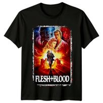 Flesh + Blood (1985) Movie Poster Inspired T-Shirt Retro 80s Tee Unisex L