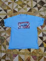 Vintage 90s Fredericksburg Texas T-shirt Mens XL Blue Red 97' USA Retro Pioneer L