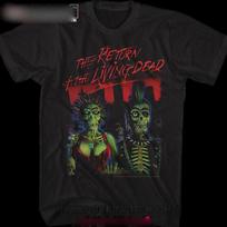 Movie Poster Return Of The Living Dead Halloween Unisex Tee Shirt Size S-4XL XL