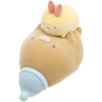 San-X Sumikko Gurashi [Goodnight Sumikko Dream Collection] Petit Sumikko Mascot Tonkatsu & Ebi Fry no Shippo AB09703