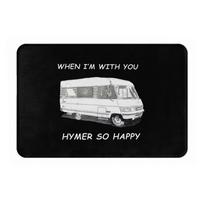 when I'm with you Hymer so happy Non-slip Doormat Floor Mat Absorbent Mat Carpet Rug Kitchen Entrance Home Bathroom Footpad Mats 40x60cm