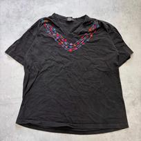 Vintage T Shirt Mens XL Black Single Stitch Graphic Print 90s USA (F) M