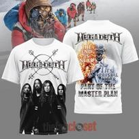 Megadeth The End Is Near 2026 Special 3D Shirt L white