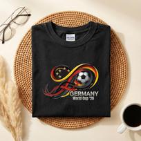 Germany World Cup 2026 T-Shirt, Germany Football Fan Shirt, Die Mannschaft Football Tee, Germany National Team Gift 3XL