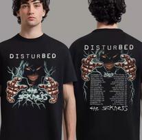 Disturbed The Game Sickness 25 Tour T-shirt size S-5XL XL