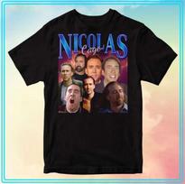 Nicolas Cage 90’s Bootleg Unisex T-Shirt Gift for Friends All Size S-4XL XXXXL