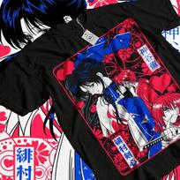 Gojo Satoru T-Shirt  Manga Anime Horror Funny Gift Shirt All Size S