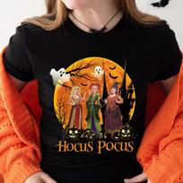 Hocus Pocus Sanderson Sisters Halloween Witches Tshirt Women XXXXL