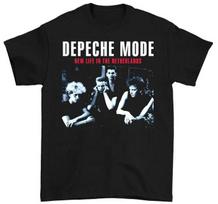 Depeche Mode Album Unisex Black Cotton T-shirt S