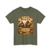 Ye Olde Prep Co. Hay Shortage Prepping Tee | Vintage Prepper Design 100