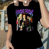 It's Time For Hocus Pocus Happy Halloween Season Sanderson Sisters Tshirt Women S