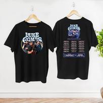 Luke Combs Shirt Luke Combs Growing Up and Getting Old 2026 Tour T-Shirt M