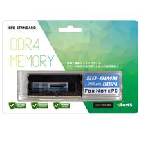 CFD Sales Notebook PC Memory DDR4-2133 (PC4-17000) 4GB x 1 (4GB) Compatibility Guaranteed 260pin CFD Standard D4N2133CS-4G