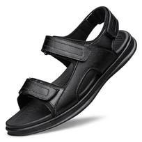 Men's Non-Slip Wear-Resistant Velcro Beach Sandals - Breathable & Fashionable for Summer Outdoor Use 41