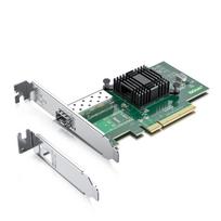 10Gtek 10G PCI-E NIC Network Card, Intel X520-DA1X520-SR1 Compatible, Single SFP+ Port, Intel 82599EN Controller, PCI Express Ethernet LAN Adapter,