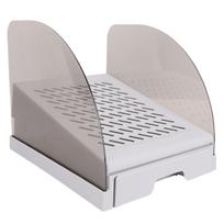Cat Litter Ramp with Drawer Baffles   Height Elevated Litter Box Step Stool Anti Tracking sy To Cln