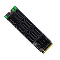 Cablecc 6Gbps NVMe M-Key PCI Express NGFF M.2-9 Port SATA 3.0 Adapter Converter Hard Drive Expansion Card for 2280 NAS Computers