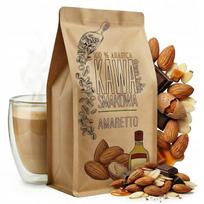 Kawa Ziarnista Smakowa Amaretto Likier Migdałowy Arabica 250 G Green Touch