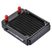 uxcell Water Cooling Radiator Heatsink System for PC CPUs, 155mm x 120mm x 32mm, with 10 Aluminum Tubing