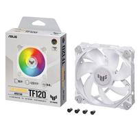 ASUS TUF Gaming TF120 120mm ARGB Fan Single Pack  High-Performance Fluid Dynamic Bearing (FDB)  Dual-Layer LED Design  Aura Sync  High Airflow  PWM