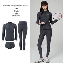 Long Sleeve Full-Length Wetsuit for Surfing, Rafting, and Snorkeling – Sun Protection Beach Swimwear XL