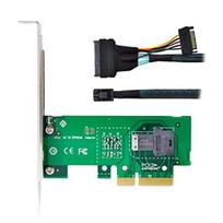 Cablecc PCI-E 3.04.0 to U.2U2 SFF-8639 NVME PCIe SSD Cable for SFF-8643 Card Adapter and Motherboard SSD