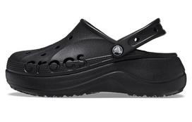 Crocs Baya Platform Clogs 'Black' Women's 208186-001 37-38