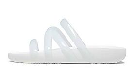 Crocs Splash Glossy Strappy Sandal 'White' Women's 208537-100 34-35