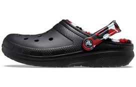 Crocs Classic Lined Camo Clog 'Black & Red' 208047-063 37-38