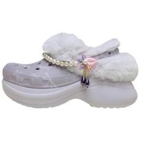 Crocs Bae Clog Whale Pear Blossom Moon Clogs Women's Misty Purple 211977-5PS 37-38