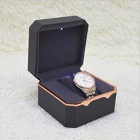 Octagonal Watch Box  Watch And Jewelry Display Box Led Watch Box Velvet Lined For Jewelry Display Retail Store Display juoda