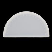 Silicone World Ruler Epoxy Resin Silicone Mold Protractor Triangle Right Angle Ruler Mould DIY Resin Craft Jewelry Making Tools