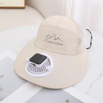 Fashion Breathable Solar Fan Hat USB Charging Quick Dry Sun Protection Caps Men Sun Hat Summer