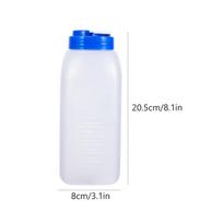 Large Capacity Plastic Water Pitcher Household Drink Container Portable Leakproof Beverage Jug for Dinner Party Picnic Use