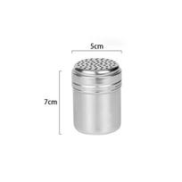 Multi-purpose Seasoning Jar Stainless Steel Rotating Cover Salt Sugar Bottle Spice Jar Kitchen Gadgets Spice Pepper Shaker