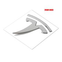 Car Front Grille Rear Trunk Badge Sticker Auto Accessories For Tesla Model 3 Model S Model X Model Y Roadster Bonina SpaceX WYE
