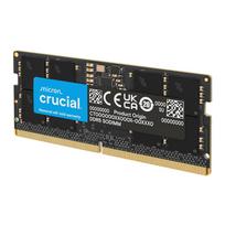 Crucial 8GB DDR5 RAM 5600MTs (or 5200MTs or 4800MTs) Laptop Memory CT8G56C46S5, Black