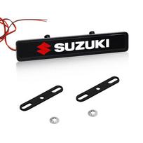 Car Front Grille Emblem with LED Light – Decorative Hood Grille Badge for Suzuki Swift Sport, Jimny, Grand Vitara, Alto, SX4