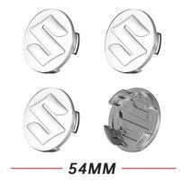4pcs 54mm 58mm Original Car Wheel Center Caps Hubcap Decoration Cover for Suzuki Grand Vitara Baleno SX4 Swift Jimny IGNIS ALTO