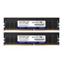 LinkMore DDR4 8GB x 2 (16GB) 3200MHz Desktop PC Memory (CL221.2V288Pin)