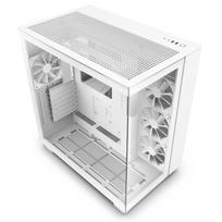 NZXT H9 Flow Dual-Layer Mid-Tower PC Case, White CM-H91FW-01 CS8575