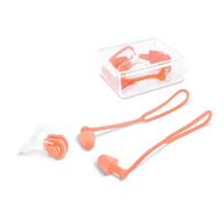 Swimming Earplugs Nose Plugs Set Waterproof Ear Plugs for Swimming Sports Fixed Silicone Nose/Ear Clips Swimming Accessories oranžinė
