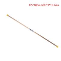 100PCS Single Hole 0.3/0.5/0.8/1.0*400 Brass Copper Tube For Edm Drilling Machine Wire Cutting Accessories Consumables