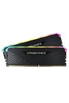 CORSAIR VENGEANCE RGB RS DDR4 Memory 16GB (8GB x 2) 3200MHz Intel XMP Compatible CL16 Desktop PC Memory Black CMG16GX4M2E3200C16