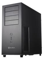 SilverStone Full Tower PC Case SST-TJ04-E with Aluminum Front Panel and Supports 9 x 3.5  Hard Drive Slots [Authorized Domestic Distributor Product]