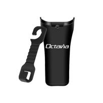 Multifunctional Car Umbrella Storage Bucket Waterproof Umbrella Stand For Skoda S Fabia Octavia Rapid Karoq VII Yeti Kodiaq VRS