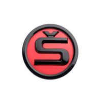 8/9/10cm ABS Car Front Hood Rear Trunk Badge Sticker for Skoda Octavia Rapid Fabia S Superb Kodiaq Scala Karop Kamiq Yeti Citigo 1PC 8cm